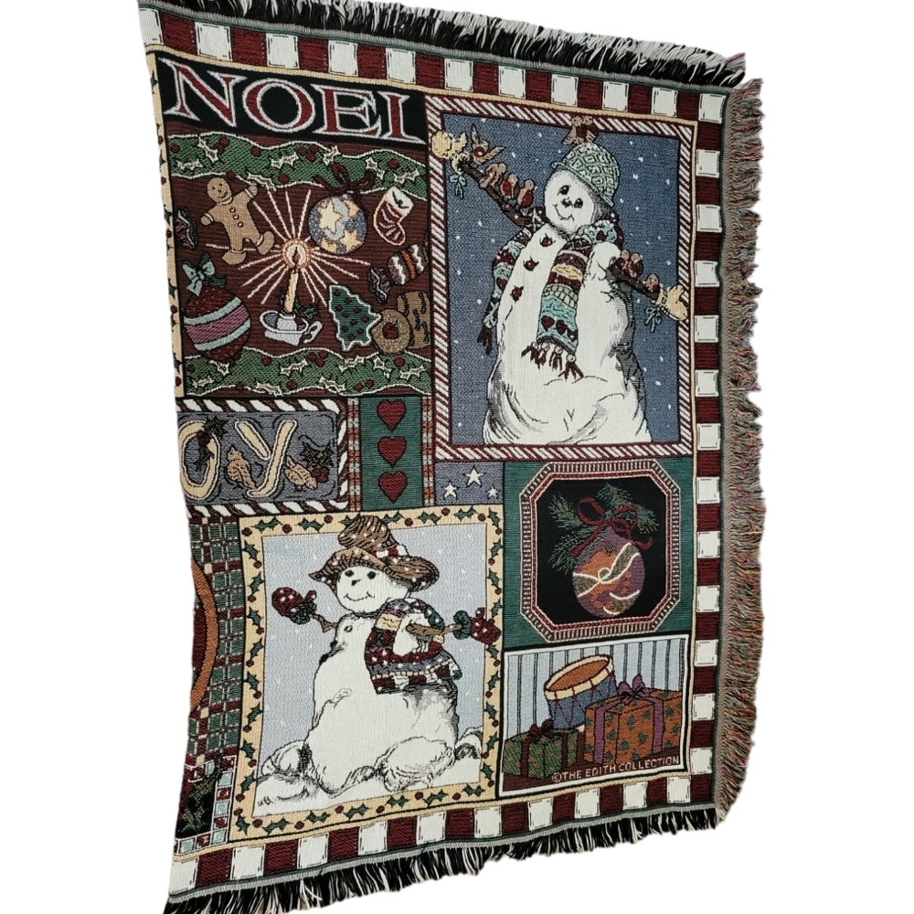 Goodwin Weaver Christmas Woven Throw Blanket